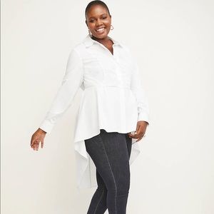 Lane Bryant Extreme High Low Peplum Tunic [28]